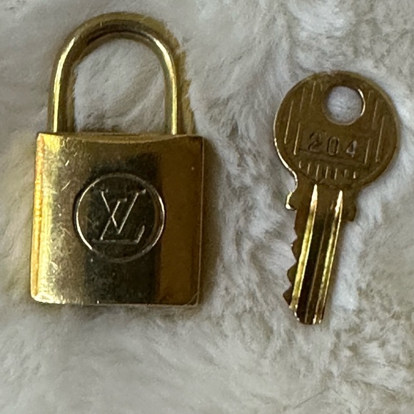 Louis Vuitton Other - LOUIS VUITTON Brass & Gold Lock & Key #204